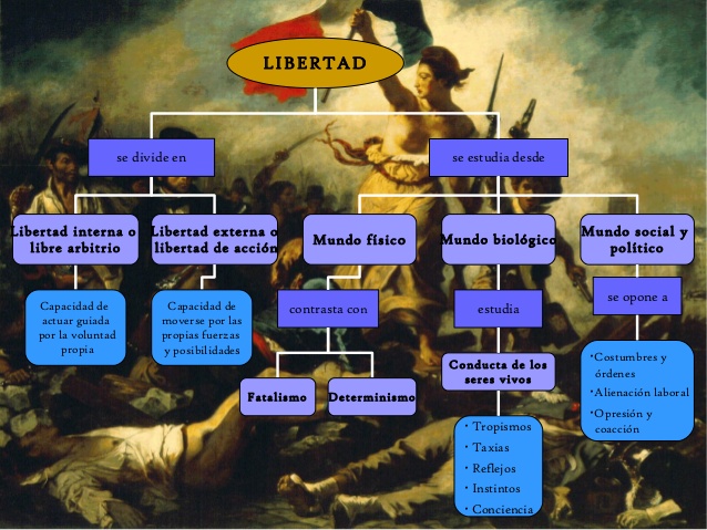 mapa conceptual de la libertad historia