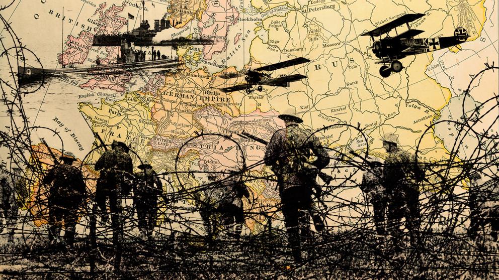 mapa conceptual de la primera guerra mundial gran guerra